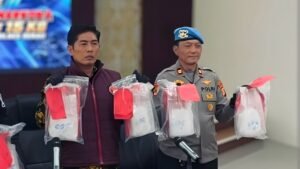 Polisi Gagalkan Pengiriman 15 Kg Sabu di Berau, Tiga Orang Diamankan
